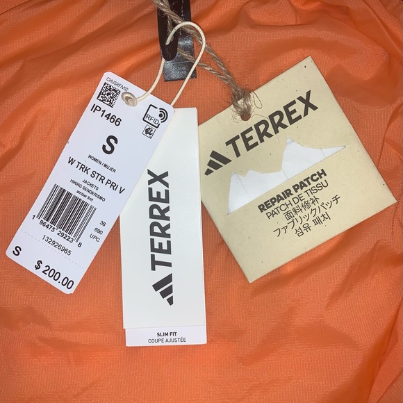 Adidas Terrex Techrock Stretch PrimaLoft Women’s Vest-Size S New - Picture 9 of 11